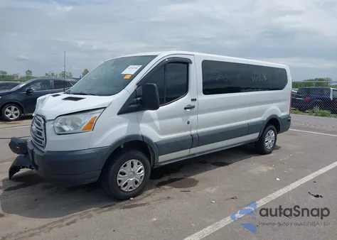 2015 Ford Transit-350 Xlt z USA, uszkodzony, nr VIN 1FBZX2ZM8FKA42597